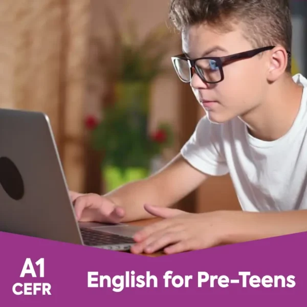 Inglés Pre Teens (8 a 11 años) | 1 curso al mes | Grupal online