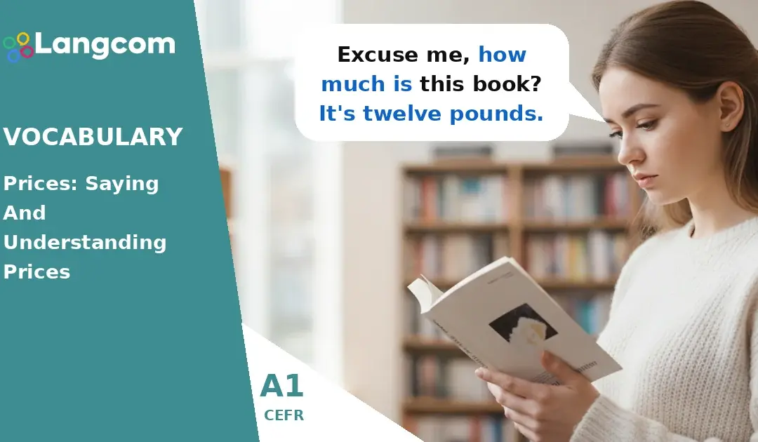 How to Say and Understand Prices in English (A1 Vocabulary)